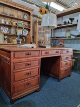 Load image into Gallery viewer, Twin Pedestal Desk
