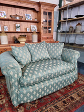 Load image into Gallery viewer, Antique Edwardian Sofa In A Beautiful Fabric