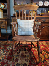 Load image into Gallery viewer, Oak Fireside Chair