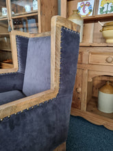 Load image into Gallery viewer, Showframe Hardwood Wingback Armchair