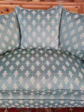 Load image into Gallery viewer, Antique Edwardian Sofa In A Beautiful Fabric