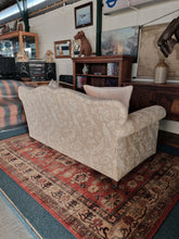 Load image into Gallery viewer, Antique Edwardian Large Two Seater Sofa