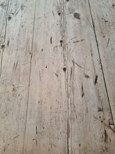 Load image into Gallery viewer, Victorian Antique Pine Kitchen Scrub Top Dining Table