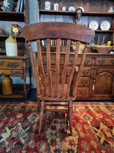 Load image into Gallery viewer, Oak Fireside Chair