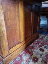 Load image into Gallery viewer, Substantial Early 20th Century Oak Twin Pedestal Desk