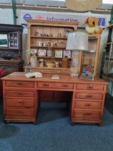 Load image into Gallery viewer, Twin Pedestal Desk