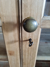 Load image into Gallery viewer, Vintage Old Pine Glazed Wall Cupboard