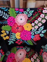 Load image into Gallery viewer, Upholstered Armchair With Decorative Hand Embroidery Crewel Work