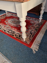 Load image into Gallery viewer, Victorian Antique Pine Kitchen Scrub Top Dining Table