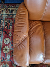 Load image into Gallery viewer, Stressless Ekornes Reclining Leather Chair & Footstool