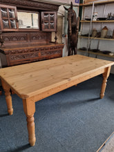 Load image into Gallery viewer, Vintage Pine Farmhouse Scrub Top Dining/Kitchen Table