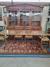 Load image into Gallery viewer, Oak Planked Top Dining Table