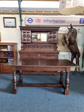 Load image into Gallery viewer, Oak Refectory Table In The 18th Century Style - Charlotte Rose Interiors