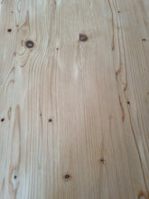 Load image into Gallery viewer, Farmhouse Scrub Top Pine Dining Table With Green Painted Legs