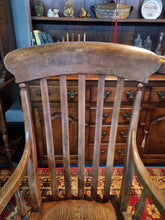 Load image into Gallery viewer, Oak Fireside Chair