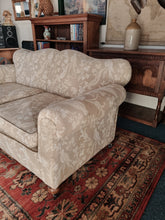 Load image into Gallery viewer, Antique Edwardian Large Two Seater Sofa