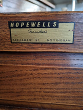 Load image into Gallery viewer, Carved Oak Dresser Base In The Style Of Titchmarsh And Goodwin