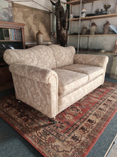 Load image into Gallery viewer, Antique Edwardian Large Two Seater Sofa
