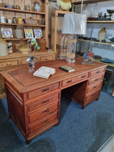 Load image into Gallery viewer, Twin Pedestal Desk