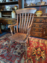 Load image into Gallery viewer, Oak Fireside Chair