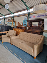 Load image into Gallery viewer, Multiyork Sofa, Armchair and Foot Stool In A Tweed Fabric - Charlotte Rose Interiors