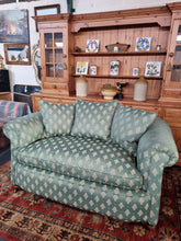 Load image into Gallery viewer, Antique Edwardian Sofa In A Beautiful Fabric
