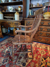 Load image into Gallery viewer, Oak Fireside Chair