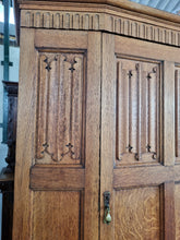 Load image into Gallery viewer, Antique Edwardian Waring & Gillow Hall Cupboard