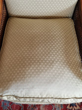 Load image into Gallery viewer, Early 20thC Art Deco Mahogany and Cane Bergere Chair