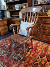 Load image into Gallery viewer, Oak Fireside Chair