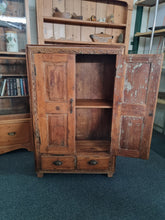 Load image into Gallery viewer, Reclaimed Hardwood Side Cupboard