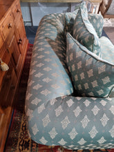 Load image into Gallery viewer, Antique Edwardian Sofa In A Beautiful Fabric