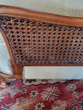 Load image into Gallery viewer, Early 20thC Art Deco Mahogany and Cane Bergere Chair