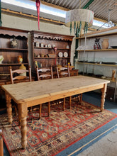 Load image into Gallery viewer, Farmhouse Pine Scrub Top Kitchen Dining Table