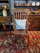 Load image into Gallery viewer, Oak Fireside Chair