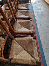 Load image into Gallery viewer, Ladderback Dining Chairs In Ash & Oak Set Of Eight