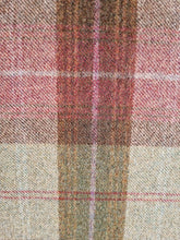 Load image into Gallery viewer, Wing Back Arm Chair In A Tartan Fabric