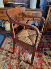 Load image into Gallery viewer, Antique Mahogany 19th Century Elbow Chair