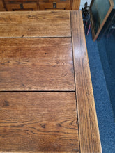 Load image into Gallery viewer, Oak Refectory Dining Table Farmhouse Kitchen Country House Table