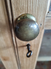 Load image into Gallery viewer, Vintage Old Pine Glazed Wall Cupboard