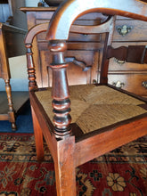 Load image into Gallery viewer, Antique Mahogany 19th Century Elbow Chair
