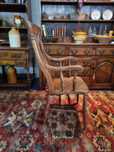 Load image into Gallery viewer, Oak Fireside Chair