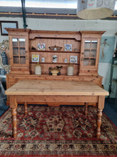 Load image into Gallery viewer, Farmhouse Scrub Top Pine Dining Table