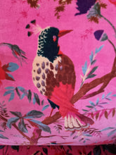 Load image into Gallery viewer, Large Velvet Sofa Upholstered In A Bird Of Paradise Velvet Fabric