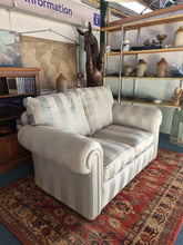Load image into Gallery viewer, Duresta Two Seater Sofa In A Beautiful Stripe Fabric