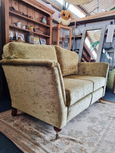 Load image into Gallery viewer, Two Seater Sofa In Edwardian Style Handmade Crowther & Sons UK 🇬🇧