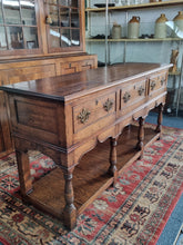 Load image into Gallery viewer, Oak Dresser Base With Pot Board Base