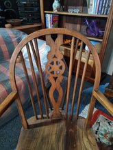 Load image into Gallery viewer, Set Of Six Beech And Elm Windsor Chairs 4+2 - Charlotte Rose Interiors