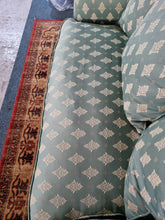 Load image into Gallery viewer, Antique Edwardian Sofa In A Beautiful Fabric