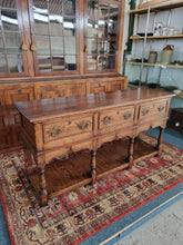 Load image into Gallery viewer, Oak Dresser Base With Pot Board Base